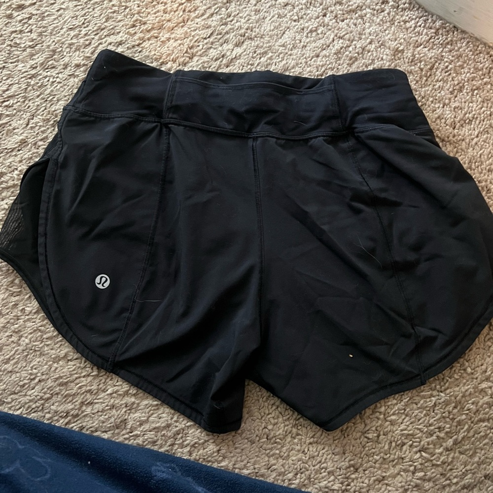Lululemon black shorts